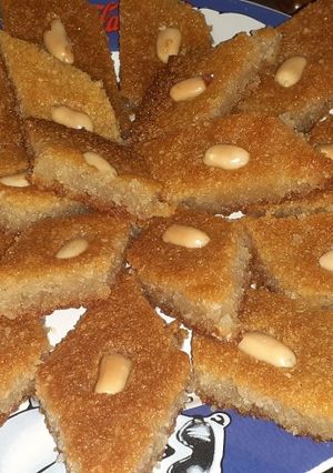 صورة لوصفة هريسه جوز الهند