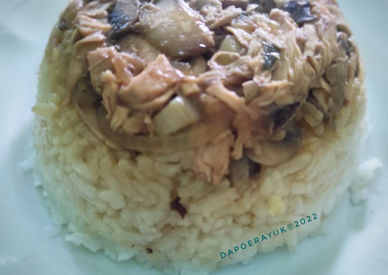 Nasi Tim Ayam Jamur