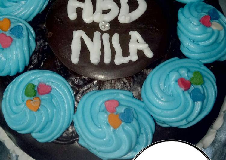 Resep Kue Tart simple base bolu kukus, Sempurna