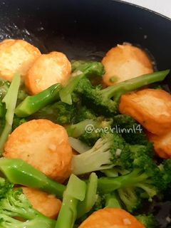 Foto resep Simple Cah Brokoli Tofu