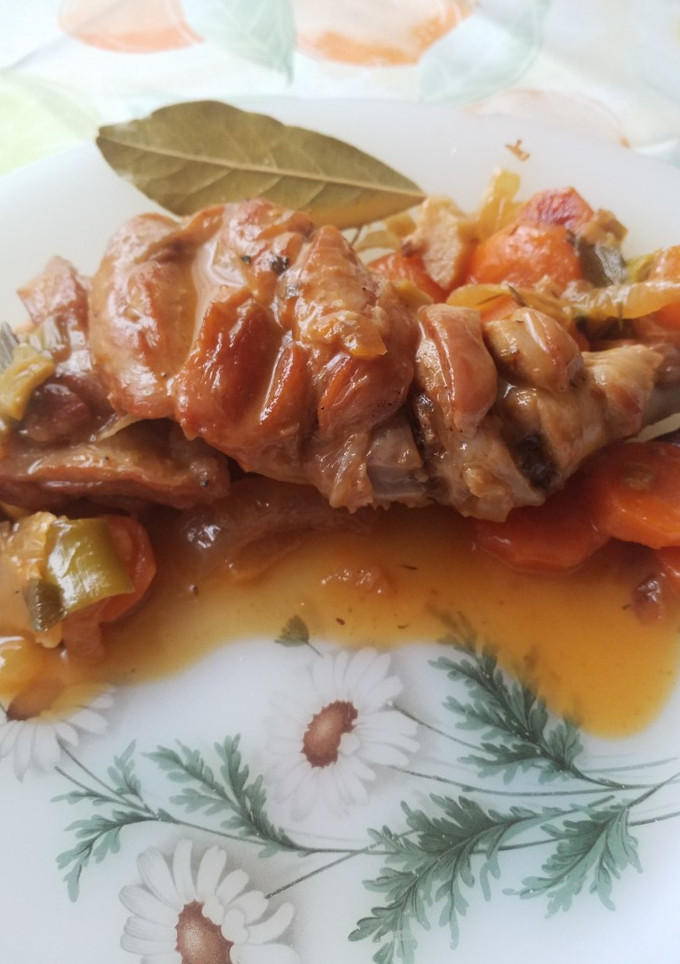 Una foto de Conejo en escabeche