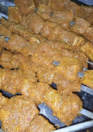 A picture of Tikka boti.