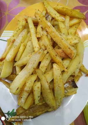 Una foto de Papas al horno