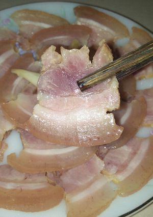 Hình của món Thịt heo ngâm mắm.