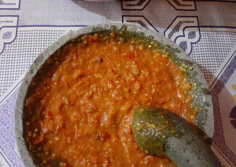 BIKIN NGILER! Ternyata Ini Resep Rahasia Sambel pecel lele/ayam Gampang Banget