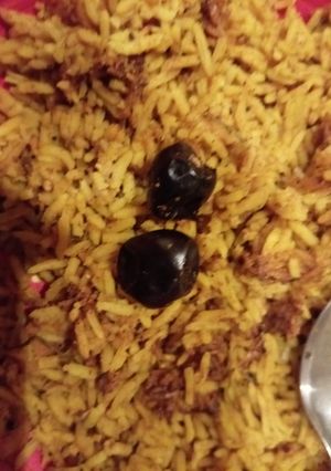 صورة لوصفة كبسة سعوديه بالفلفل الكرزي الحار