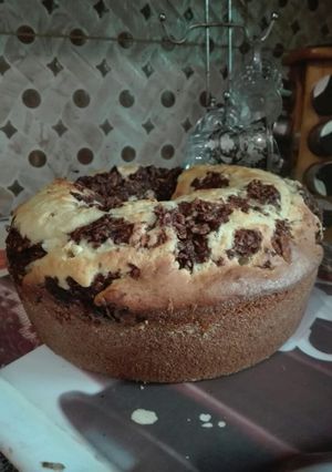 صورة لوصفة كيكه بالتفاح