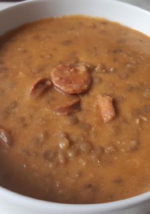 Lencsefőzelék recept fotója