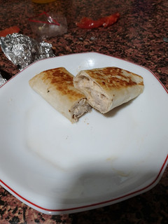 Una foto de Kebab de pollo