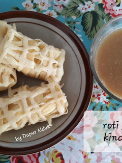 Foto resep Roti Jala Saus Kinca Durian
