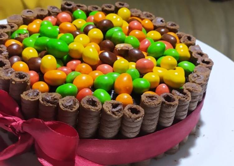 Langkah Mudah untuk Menyiapkan Kue ulang tahun bolu oreo Anti Gagal