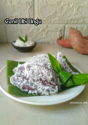 Foto resep Cenil Ubi Ungu