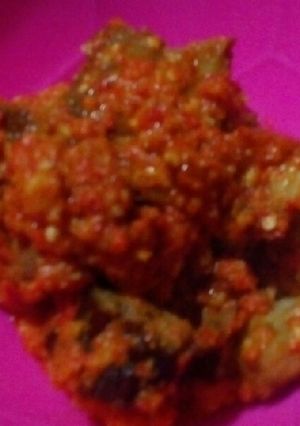 Foto resep Ikan pe asap bumbu pedas