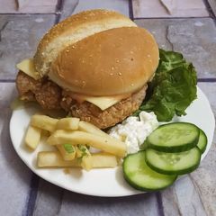 A picture of Zinger Burger.