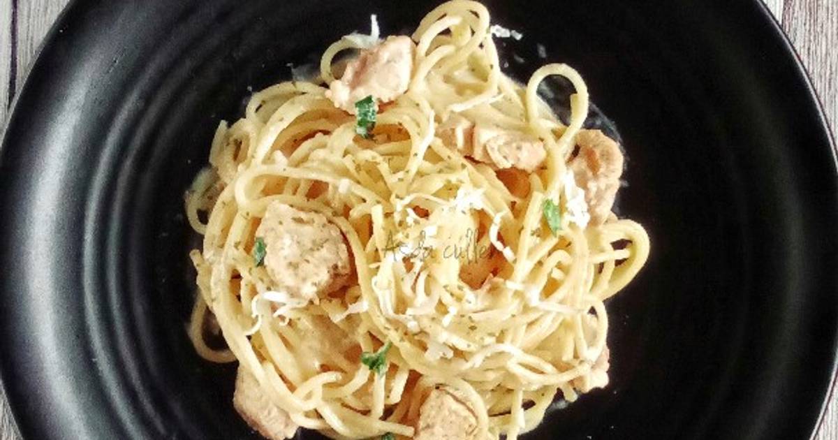 Resep Chicken Alfredo pasta oleh Asda Cullen Cookpad