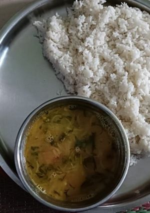 दाल चावल (dal chawal recipe in Hindi) रेसिपी मुख्य फोटो