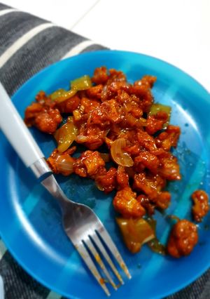 A picture of Chilli Gobhi.