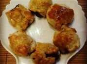 A picture of puff pastry cherry