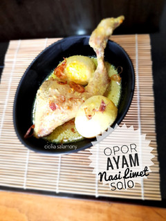 Foto resep Opor Ayam Nasi Liwet Solo