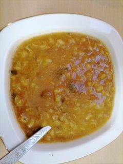 عکسی از دستور سوپ جو