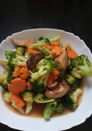 Foto resep Cha brokoli (vegetarian)