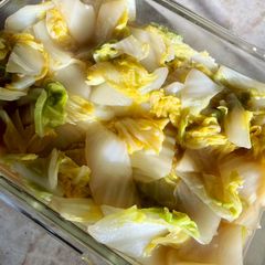 A picture of Stir Fried Napa Cabbage.
