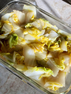 A picture of Stir Fried Napa Cabbage.