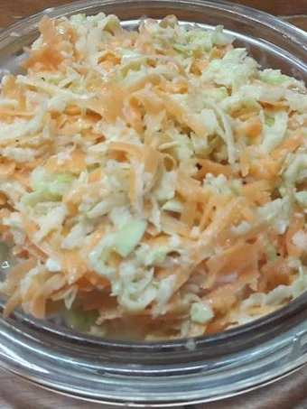 Receta Coleslaw, enésima versión (la mía)  que Delicioso