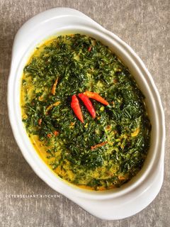 Foto resep Gulai daun singkong teri