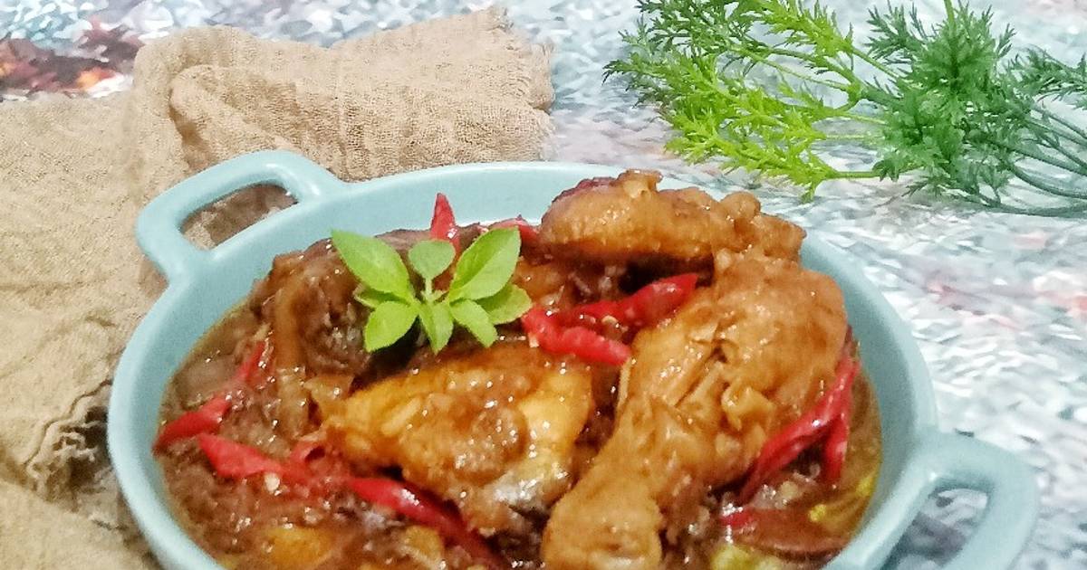 Resep Ayam Tumis Kecap Oleh Nindaummuzia Cookpad