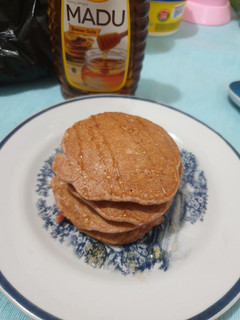 Foto resep Strawberry Oat Pancake