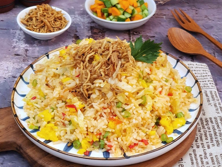 Resep Nasi Goreng Ikan Teri Anti Gagal