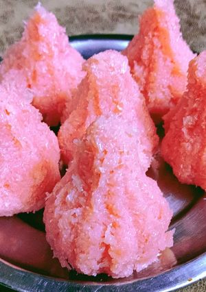 A picture of Rooh Afza Modak.