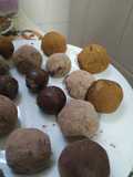 Trufas de chocolate de cacau