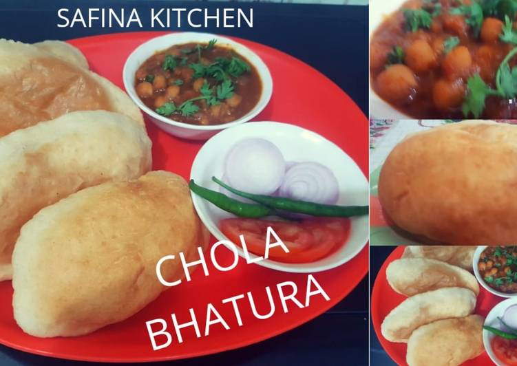 Simple Way to Make Any-night-of-the-week Chola bhatura recipe i how to make chola bhatura l #GA4 #week4