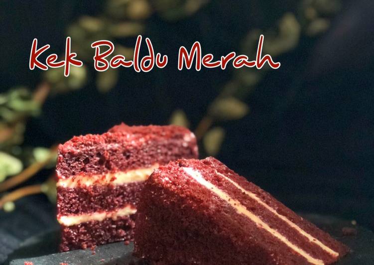 Kek Baldu Merah, Rahsia Resepi Sedap