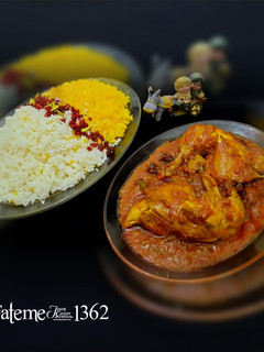 عکسی از دستور زرشک پلو با مرغ