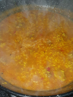 Una foto de Arroz con pollo