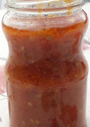 Una foto de Salsa de Tomates Casera