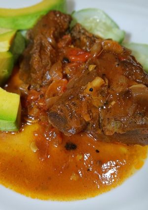 Una foto de Masa de carnero en salsa