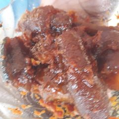 A picture of Peppered pomo.