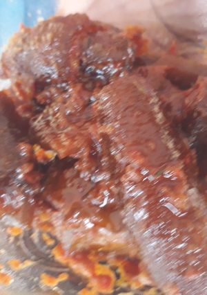 A picture of Peppered pomo.