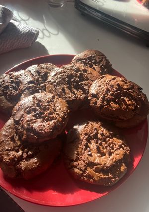 Une photo de Cookie moelleux chocolat