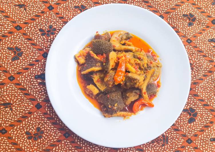 Resep Gongso babat plus honje ala gadis pangandaran edisi 17 an 🍖🍖🍖 yang Lezat