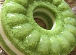 Foto resep Puding Lumut Lapis Susu