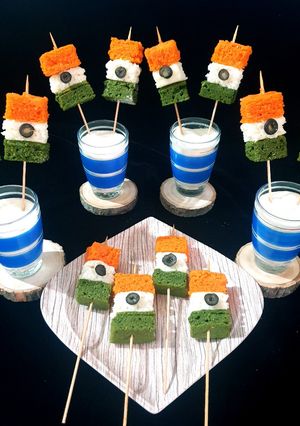 A picture of Tirangi Dhokla Popstick.