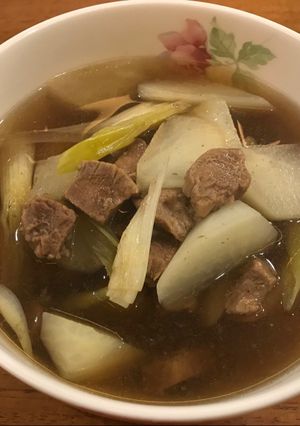 Foto resep Beef & Radish Soup (Soegogi Muguk)/Sup Sapi Lobak