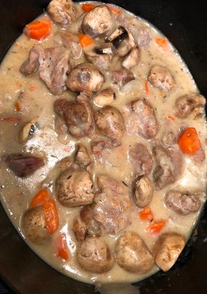 Une photo de Blanquette de veau