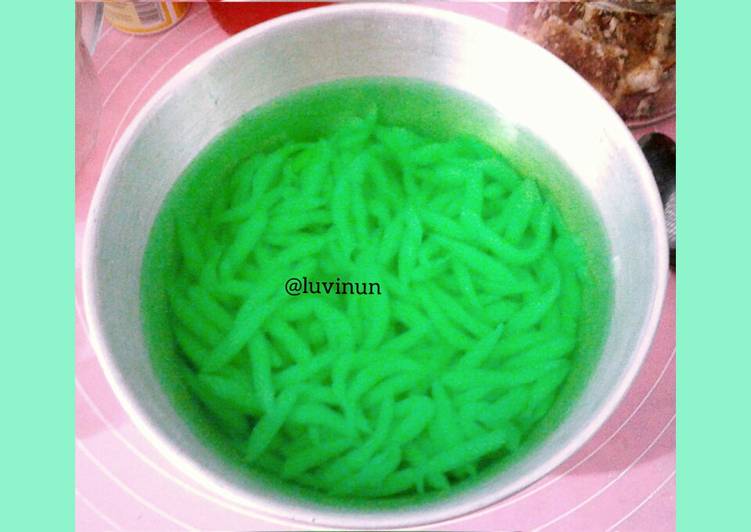 Resep Cendol Jeli Praktis 💚 Anti Gagal