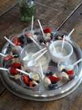 Tzatziki dulce (con frutas)